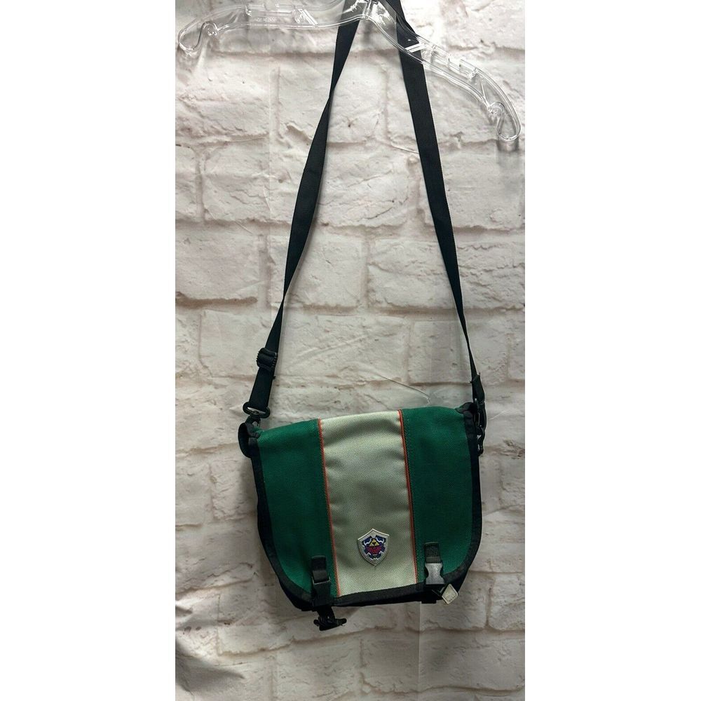 Vtg. Nintendo Game Bag Green/gray